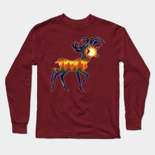 Vintage Mutant Deer Long Sleeve T-Shirt